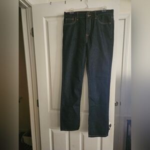 Old Navy Black Straight-Leg Jeans